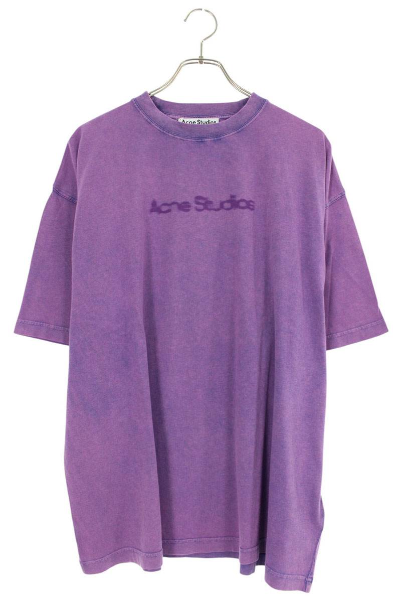 【Acne Studios】 サーマルTシャツ パープル コットン ロゴ 楽天市場】acne studios tシャツ(カラーパープル)(メンズ