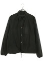クロムハーツ Chrome Hearts サイズ:XL RIGGINS FBRC 英字プリントナイロンコーチジャケットブルゾン(ブラック×シルバー)【606052】【SS07】【メンズ】【中古】bb377#rinkan*A