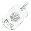 クロムハーツ Chrome Hearts D TAG SML LTD スモールドッグタグ NYC限定スモールドッグタグネックレストップ(シルバー 10.85g...