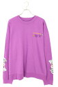 クロムハーツ Chrome Hearts サイズ:XL PPO I WANT MORE NOT LESS SWTSHRT MATTY BOYプリントスウェットパーカー(パープル)【806052】【GZ11】【メンズ】【中古】bb437#rinkan*A