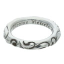 クロムハーツ Chrome Hearts サイズ:20.5号 SCRL BAND スクロールバンド シルバーリング(シルバー 9.95g)【116052】【NO05】【小物】【中古】bb223#rinkan*B
