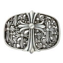 クロムハーツ Chrome Hearts BUCKL CEMETERY1.5 1.5セメタリークロス シルバーベルト(シルバー 237.23g)【806052...