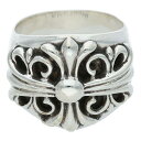 クロムハーツ Chrome Hearts サイズ:21号 KEEPER キーパー シルバーリング(シルバー 23.36g)【116052】【OS06】【小物】【中古】bb410#rinkan*B