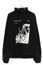 オフホワイト OFF-WHITE サイズ:XS OMBA039F19E30013 ハイネックスウェット(ブラック×グリーン)【016052】【BS99】【メンズ...