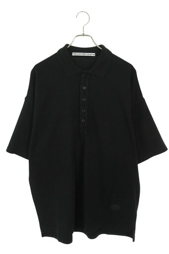 アレキサンダーワン ALEXANDER WANG サイズ:XS UCC4241711 ビックシルエット半袖ポロシャツ(ブラック)【416052】【BS99】【メンズ】【中古】bb78#rinkan*B アレキサンダーワン ALEXANDER WANG サイズ:XS UCC4241711 ビックシルエット半袖ポロシャツ(ブラック)【416052】【BS99】【メンズ】【中古】bb78#rinkan*B