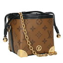 ルイヴィトン LOUISVUITTON M82885 ノエパース・LVチャーム モノグラムリバースハンドバッグ(ブラウン)【116052】【SB01】【小物】...