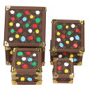 ルイヴィトン LOUISVUITTON M10119 モノグラム ペインテッドピラミッドジュエリートランク(ブラウン)【216052】【GZ14】【小物】【中...