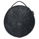 クロムハーツ Chrome Hearts BSフレアパッチケーブルハンドバッグ(ブラック×シルバー)【216052】【SS07】【小物】【中古】bb209#r...