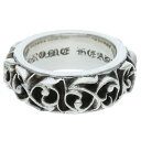 クロムハーツ Chrome Hearts サイズ:10.5号 ETRNITY VINE BAND エタニティヴァインバンド シルバーリング(シルバー 12.33g)【516052】【NO05】【小物】【中古】bb170#rinkan*B