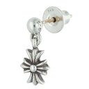 クロムハーツ Chrome Hearts TNY E CH PLS 1 タイニーECHプラスドロップ シルバーピアス(シルバー 1.26g)【516052】【SS07】【小物】【中古】bb134#rinkan*B
