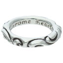 クロムハーツ Chrome Hearts サイズ:13.5号 SCRL BAND スクロールバンド シルバーリング(シルバー 8.26g)【916052】【OM10】【小物】【中古】bb187#rinkan*B