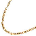 クロムハーツ Chrome Hearts サイズ:20inch 22K PAPER CHAIN 20 ペーパーチェーン20inch ゴールドネックレス(イエロー...