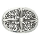 クロムハーツ Chrome Hearts BUCKL OVAL CROSS1.5 1.5クラシックオーバルクロス シルバーバックル(シルバー 164.5g)【...