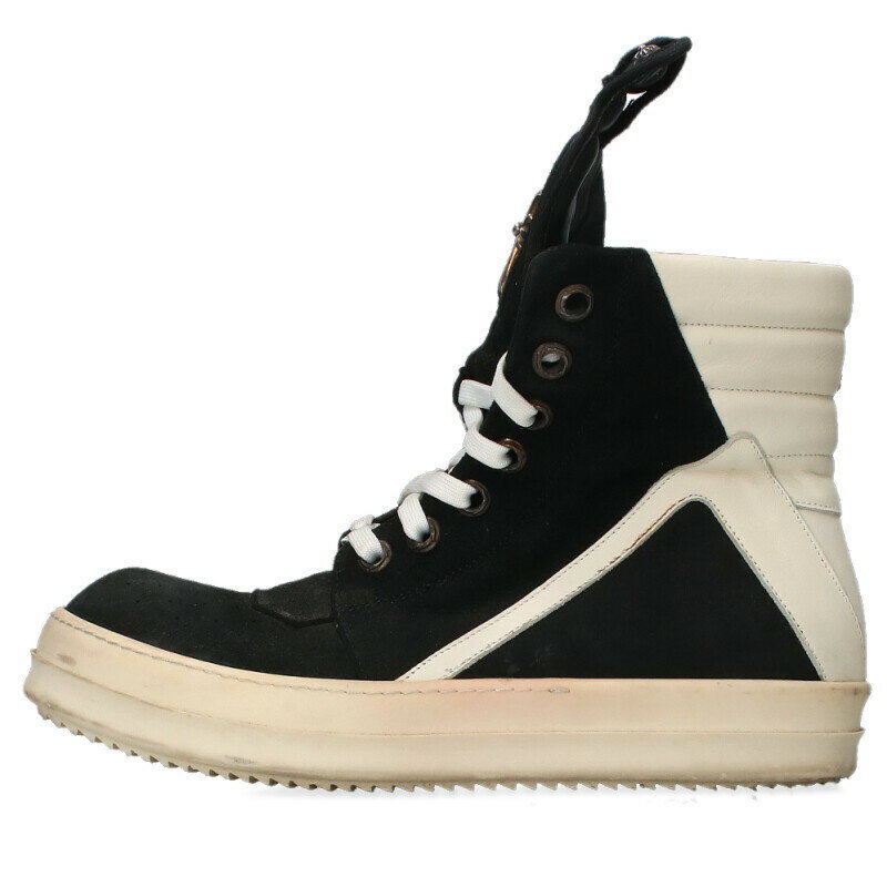 【関税込】Rick Owensリックオウエンス Geobasketハイスニーカー 楽天市場】rick owens geobasket(カラーブラック)(靴)の通販
