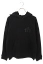 クロムハーツ Chrome Hearts サイズ:M 7-11 HOODIE バックCHロゴクロス刺繍プルオーバーパーカー(ブラック)【416052】【OM10】【メンズ】【中古】bb82#rinkan*S