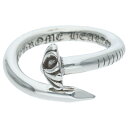 クロムハーツ Chrome Hearts サイズ:9.5号 NAIL CRSBALL ネイルクロスボール シルバーリング(シルバー 5.7g)【916052】【OS06】【小物】【中古】bb410#rinkan*B