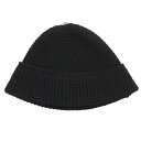 クロムハーツ Chrome Hearts サイズ:ONE SIZE クロスボールカシミヤニット帽子(ブラック×シルバー)【516052】【SJ02】【小物】【中...