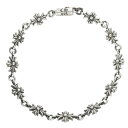 クロムハーツ Chrome Hearts サイズ:11LINK TNY E CH PLS タイニーECHプラス シルバーブレスレット(シルバー 9.68g)【0...