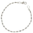 クロムハーツ Chrome Hearts サイズ:ロング 1MULTIBALL LONG-S 1クリップロング#1マルチボール シルバーウォレットチェーン(シルバー 137.77g)【616052】【SJ02】【小物】【中古】bb17#rinkan*B