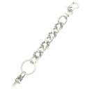 クロムハーツ Chrome Hearts サイズ:ロング CLP CHN FANCY-L ロングファンシーリンク シルバーキーチェーン(シルバー 93.76g)【716052】【SJ02】【小物】【中古】bb187#rinkan*B