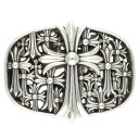 クロムハーツ Chrome Hearts BUCKL CEMETERY1.5 1.5セメタリークロス シルバーバックル(シルバー 281g)【916052】【...