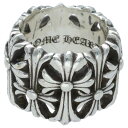 クロムハーツ Chrome Hearts サイズ:21号 CEMETERY セメタリークロス シルバーリング(シルバー 27.32g)【026052】【NO05】【小物】【中古】bb92#rinkan*B