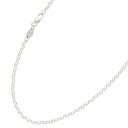 クロムハーツ Chrome Hearts サイズ:18inch NECKCHAIN R18 ロールチェーン18inch シルバーネックレス(シルバー 4.68g)【519052】【OK15】【小物】【中古】bb379#rinkan*B(4)