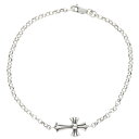 クロムハーツ Chrome Hearts サイズ:7inch CHN BBY FAT ベイビーファットチェーン シルバーブレスレット(シルバー 2.81g)【9...