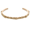 クロムハーツ Chrome Hearts 22K BANGLE SBT 22K SBTバンド ゴールドブレスレット(イエローゴールド 31.72g)【7160...