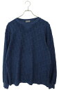 ディオール DIOR サイズ:XS 293J649A0614 テリーコットンオブリーク長袖カットソー(ブルー)【107052】【BS99】【メンズ】【中古】bb334#rinkan*B