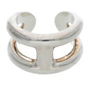 エルメス HERMES サイズ:55/15号 Osmose PM オスモズPMシルバーリング(シルバー 13.67g)【026052】【NO05】【小物】【中古】bb390#rinkan*B
