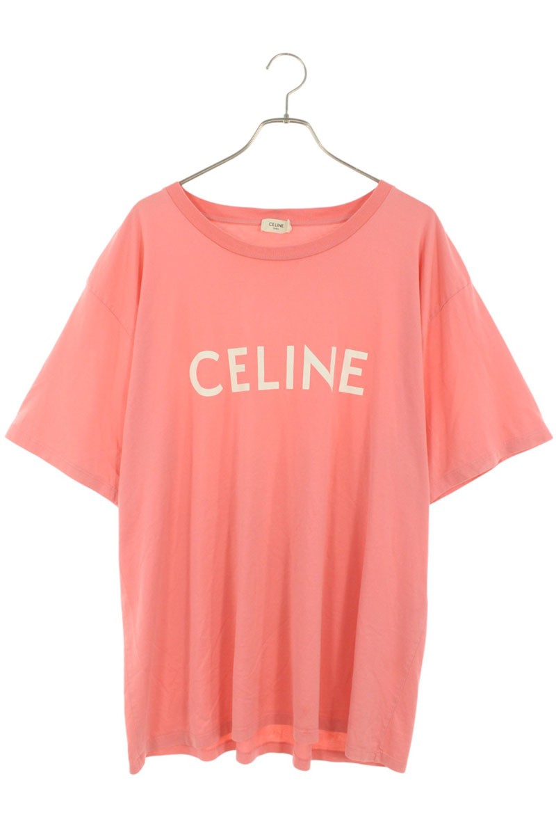 【CELINE】Hot PINK★ロゴ映えTシャツ★華やかピンクで旬顔 楽天市場】セリーヌ tシャツ(カラーピンク)(メンズ