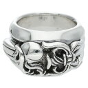 クロムハーツ Chrome Hearts サイズ:22号 DAGGER HEART ダガーハート シルバーリング(シルバー 42.5g)【226052】【GZ11】【小物】【中古】bb76#rinkan*B