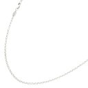 クロムハーツ Chrome Hearts サイズ:18inch NECKCHAIN R18 ロールチェーン18inch シルバーネックレス(シルバー 4.91g)【326052】【OS06】【小物】【中古】bb455#rinkan*B(4)