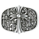 クロムハーツ Chrome Hearts BUCKL CEMETERY1.5 1.5セメタリークロス シルバーバックル(シルバー 264g)【126052】【...
