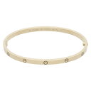 カルティエ Cartier サイズ:18 LOVE BRACELET SM ラブブレス K18YG ラブブレスレット(イエローゴールド 20.55g)【3260...