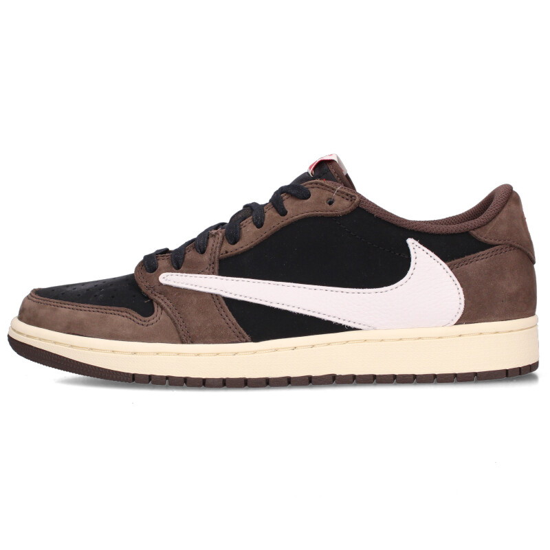 ナイキ NIKE ×トラヴィススコット Travis Scott サイズ:28cm AIR JORDAN 1 RETRO LOW OG SP TRAVIS SC...