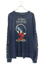 セントマイケル SAINT MICHAEL サイズ:L 25SS SM-HR8-0000-C66 FANTSIAヴィンテージ加工長袖カットソー(ネイビー)【226052】【SB01】【メンズ】【中古】bb132#rinkan*B
