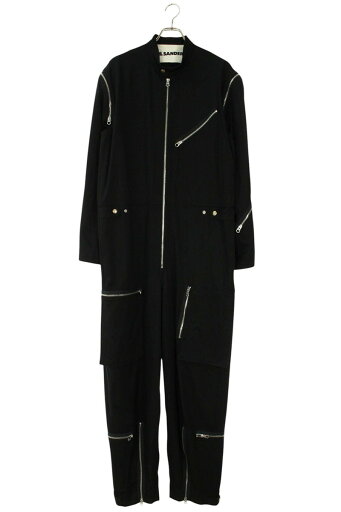 ジルサンダー JILSANDER サイズ:46 ジップデザインジャンプスーツ(ブラック×シルバー)【226052】【SB01】【メンズ】【中古】bb87#rinkan*B ジルサンダー JILSANDER サイズ:46 ジップデザインジャンプスーツ(ブラック×シルバー)【226052】【SB01】【メンズ】【中古】bb87#rinkan*B