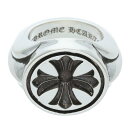 クロムハーツ Chrome Hearts サイズ:11号 SEAL STAMP CH PLS シールスタンプCHプラス シルバーリング(シルバー 25.13g)【626052】【SS07】【小物】【中古】bb459#rinkan*B