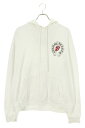 クロムハーツ Chrome Hearts サイズ:M SWTSHRT PLV ローリングストーンズプリントプルオーバーパーカー(ホワイト)【526052】【OM10】【メンズ】【中古】bb205#rinkan*B