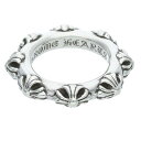 クロムハーツ Chrome Hearts サイズ:14号 CROSS BAND クロスバンド シルバーリング(シルバー 12.18g)【626052】【SJ02】【小物】【中古】bb415#rinkan*B