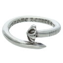 クロムハーツ Chrome Hearts サイズ:20号 NAIL CRSBALL ネイルクロスボール シルバーリング(シルバー 6.98g)【826052】【NO05】【小物】【中古】bb297#rinkan*B