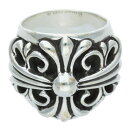 クロムハーツ Chrome Hearts サイズ:9号 KEEPER キーパー シルバーリング(シルバー 19.31g)【626052】【GZ11】【小物】【中古】bb448#rinkan*B