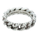 クロムハーツ Chrome Hearts サイズ:14号 XTRA FANCY SML エクストラファンシースモール シルバーリング(シルバー 7.81g)【726052】【GZ11】【小物】【中古】bb315#rinkan*B