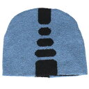 J.L-A.L ジェイラル 24AW Eyre Beanie ライン切り替えデザインビーニー(ライトブルー×ブラック)【726052】【BS99】【小物】【中古】bb223#rinkan*B