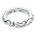 クロムハーツ Chrome Hearts サイズ:9号 SCRL BAND スクロールバンド シルバーリング(シルバー 9.64g)【207052】【OS06】【小物】【中古】bb346#rinkan*B