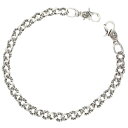 クロムハーツ Chrome Hearts XFANCY LONG-2 2クリップロングエクストラファンシー シルバーウォレットチェーン(シルバー 291.88g)【626052】【SJ02】【小物】【中古】bb17#rinkan*B