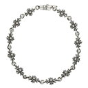 クロムハーツ Chrome Hearts サイズ:12LINK TNY E CH PLS タイニーECHプラス シルバーブレスレット(シルバー 10.87g)【...