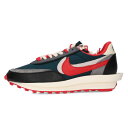 ナイキ NIKE ×サカイ Sacai サイズ:28cm UNDERCOVER LD Waffle DJ4877-300 アンダーカバーワッフルスニーカー(レッド)【107052】【BS99】【メンズ】【小物】【中古】bb33#rinkan*B